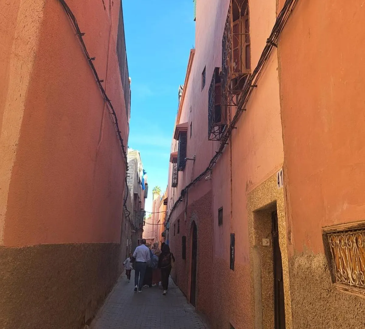 Guests House With View Rooftop Marrakesh Morocco