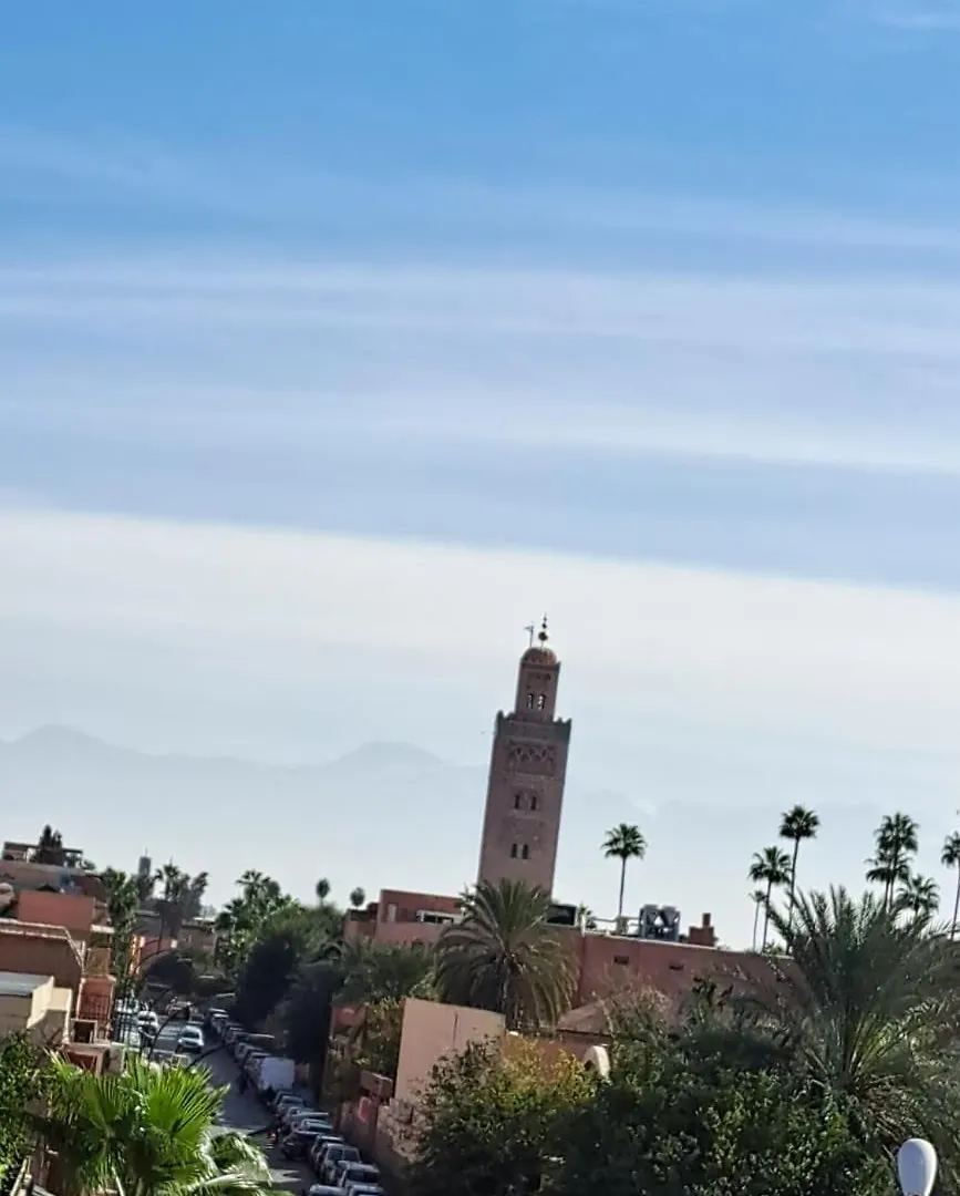 Guests House With View Rooftop Marrakesh Morocco